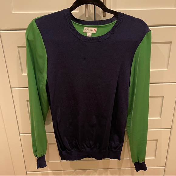 3.1 Philip Lim for Target 2 toned crew neck shirt - Picture 1 of 3